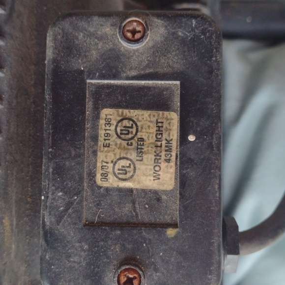 Black Industrial Work Floodlight - Picture 2 of 3